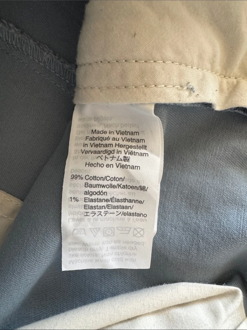 J. Crew Men's Light Blue Chino Pants